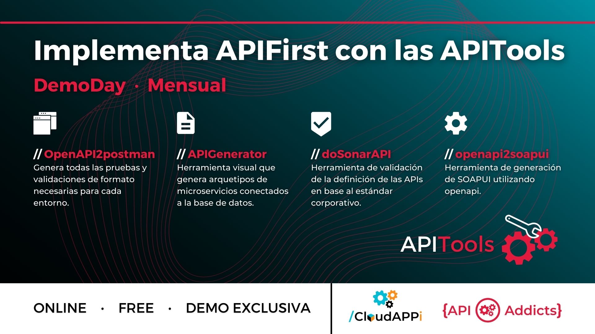 Eventos APIAddicts 2022 - apitools mensual